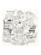 「おさまる家 井田千秋 作品集」より、「おしろにすんでいる 私のお城.02」