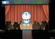 「100%ドラえもん まんがワールド展示」内に登場する「100%ミニシアター」のイメージ