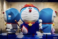 「100%ドラえもん まんがワールド展示」内に登場する「大長編ドラえもんの世界」のイメージ