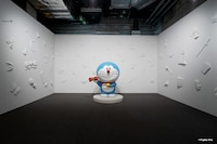 「100%ドラえもん まんがワールド展示」内に登場する「ドラえもんの100％ひみつ道具ルーム」のイメージ