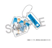 「アクリルチャーム（「バッテリー」/あさのあつこ×柚庭千景）」