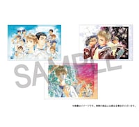 「アートカード3枚セット（「バッテリー」/あさのあつこ×柚庭千景）」