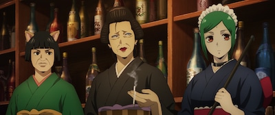 キャサリン（CV：杉本ゆう）、お登勢（CV：くじら）、たま（CV：南央美）