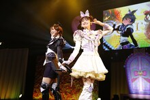 リングマリィ。左から黒川すず役の徳井青空、金森まりあ役の茜屋日海夏