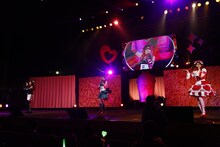 メルティックスター。左から紫藤める役の森嶋優花、緑川さら役の若井友希、赤城あんな役の芹澤優