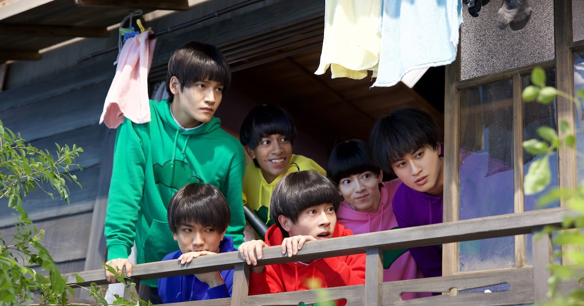 実写映画「おそ松さん」は6月公開、6つ子が何かを企む場面写真を初披露