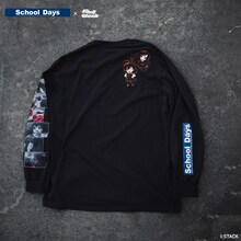 「School Days」バッドエンド詰め込んだロンTなど発売、着用イメージは屋上で撮影