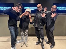 左から天神英貴、押井守、竹中直人、藤津亮太