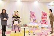 プリキュアたちに犯人だと問い詰められるきょん