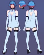 イリヤ・クブシノブがデザインしたオリジナル衣装のイメージ  (c)士郎正宗・講談社/攻殻機動隊展Ghost and the Shell製作委員会