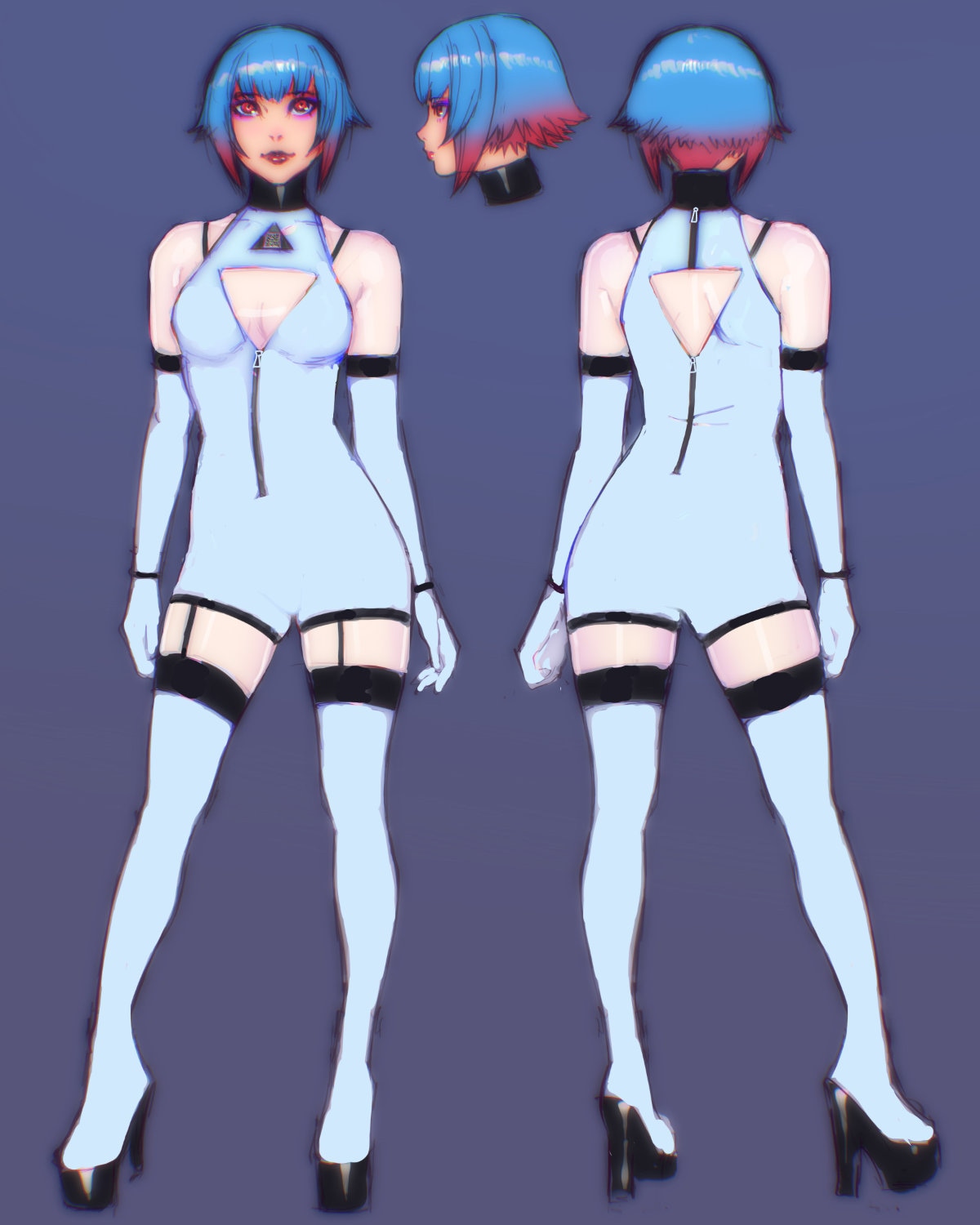 イリヤ・クブシノブがデザインしたオリジナル衣装のイメージ  (c)士郎正宗・講談社/攻殻機動隊展Ghost and the Shell製作委員会