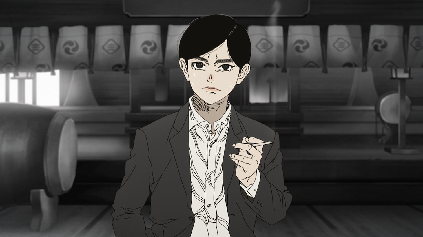 TVアニメ「日本三國」第1弾予告より (c)松木いっか／小学館／日本三國製作委員会