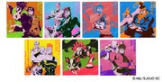 「ジョジョの奇妙な冒険コラボ限定ステッカー付き とろ～りチーズのフライドポテト」に付属するステッカー