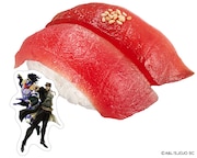 「ジョジョの奇妙な冒険コラボ限定ピック付き 厳選まぐろ赤身食べ比べ」