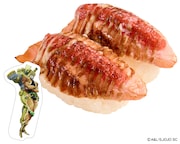 「ジョジョの奇妙な冒険コラボ限定ピック付き サーモン明太子マヨ炙り」