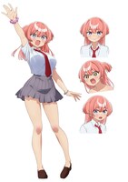 椋林瑞希（CV：伊駒ゆりえ）。阿比倉くんのクラスメイトで幼なじみ。運動神経抜群、クラスカースト上位の「つよつよギャル」。困っている人を放っておけない正義感に溢れたタイプでもあり、友人からの信頼も厚いが、阿比倉くんには当たりが強め (c)福地カミオ・講談社／「よわよわ先生」製作委員会