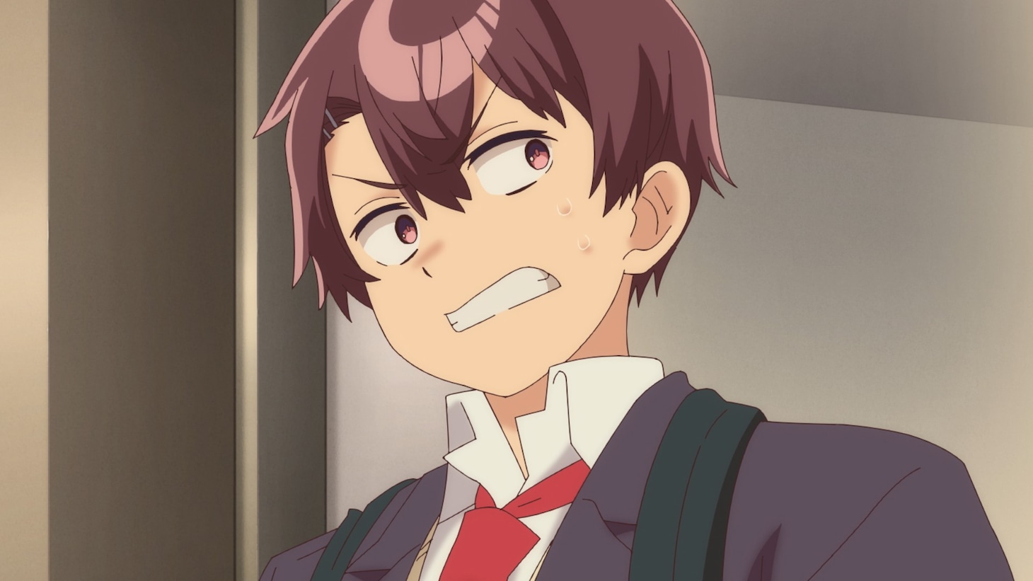 TVアニメ「よわよわ先生」ティザーPVより(c)福地カミオ・講談社／「よわよわ先生」製作委員会