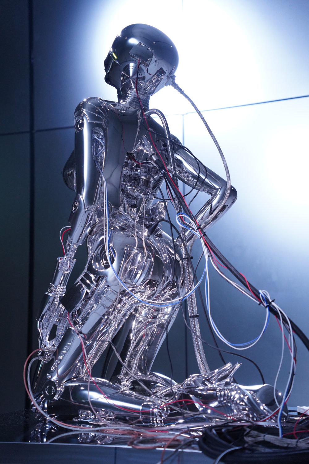 「Sexy Robot_The Ghost in the Shell type 1」 (c)Hajime Sorayama. Courtesy of NANZUKA (c)Shirow Masamune / KODANSHA