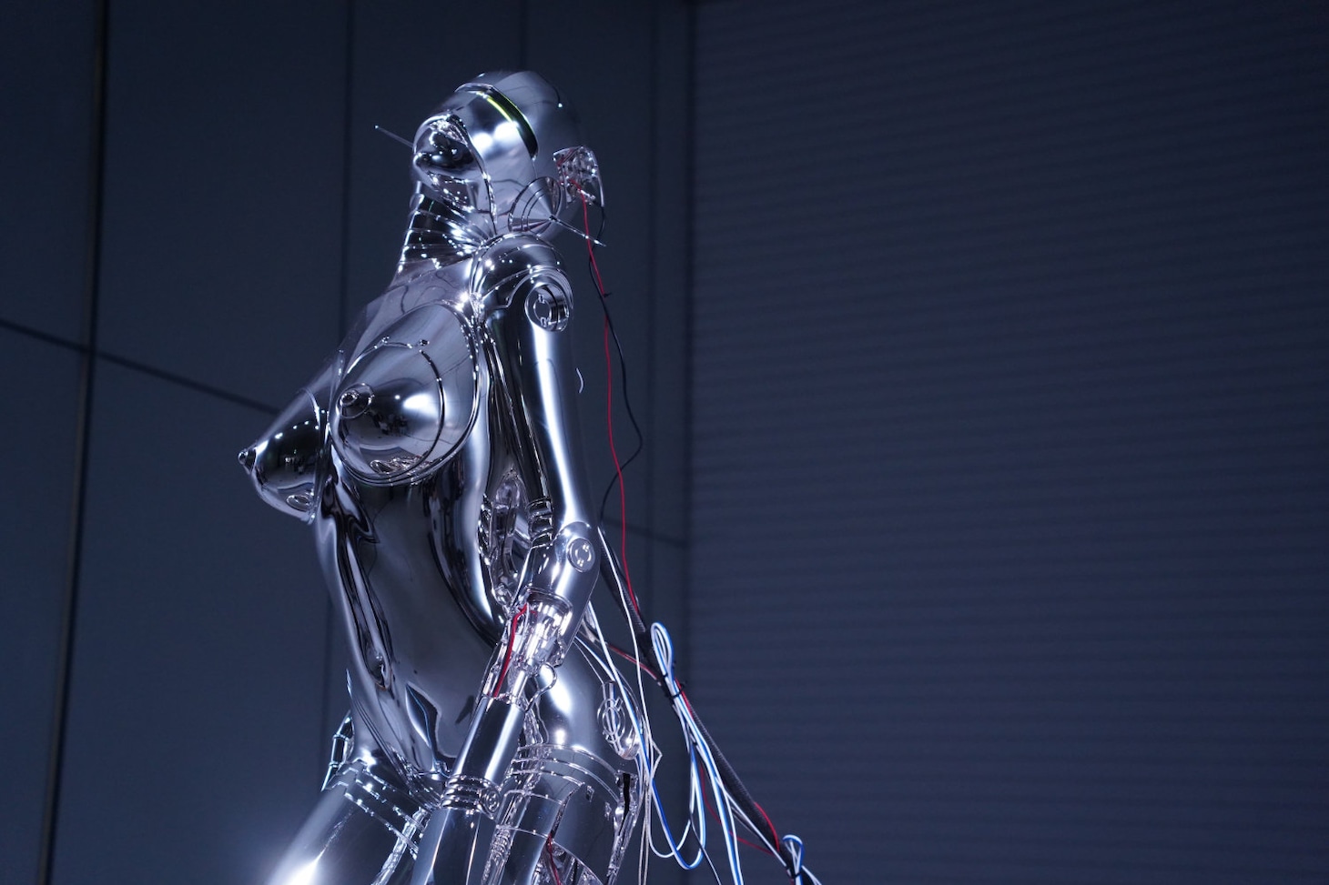 「Sexy Robot_The Ghost in the Shell type 1」 (c)Hajime Sorayama. Courtesy of NANZUKA (c)Shirow Masamune / KODANSHA