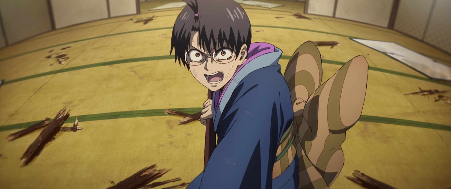 「新劇場版 銀魂 -吉原大炎上-」より、
バトルPV「新八・神楽VS阿伏兎編」のカット