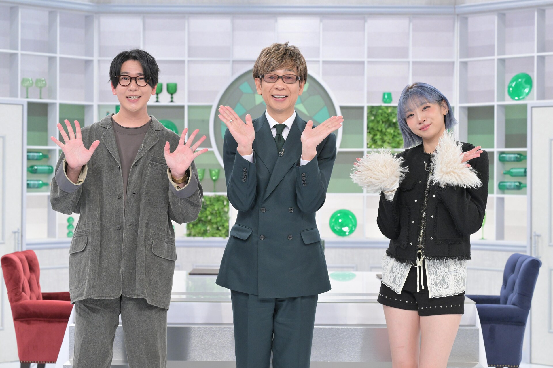 明日放送、山寺宏一のMC番組に花江夏樹＆JISOO（HANA）出演 即興の朗読