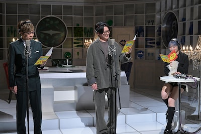 「ビストロボイス」第15回「異ジャンル声談議『花江夏樹×山寺宏一×HANA JISOO』」より