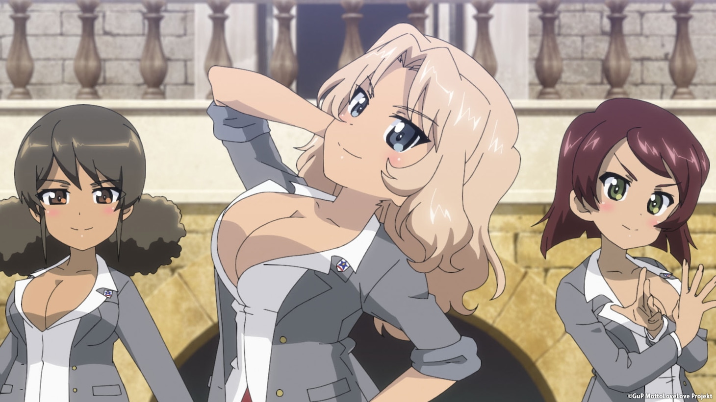 「『ガールズ＆パンツァー もっとらぶらぶ作戦です！』第3幕」より