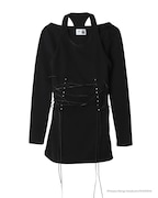 「ADDIXY× NANA LACE-UP TOP」