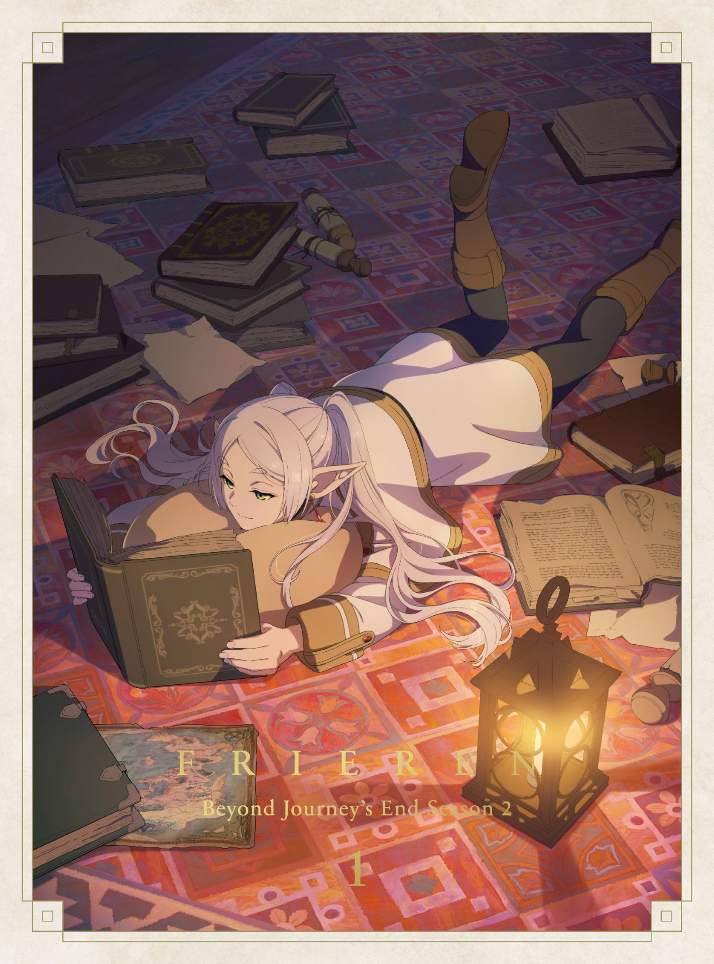 TVアニメ「葬送のフリーレン」第2期Blu-ray / DVD第1巻初回生産限定版のジャケットビジュアル