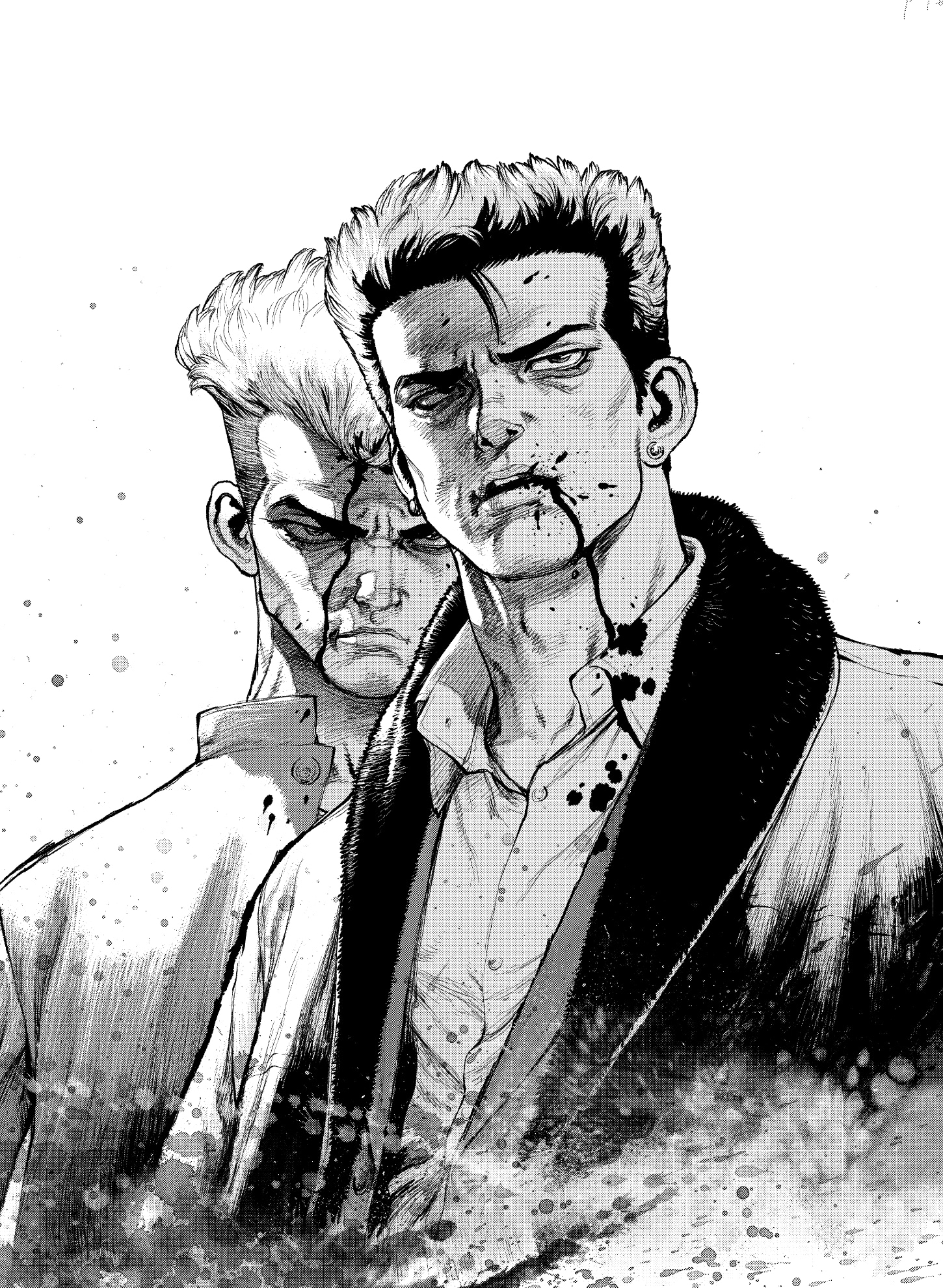 「ろくでなしBLUES ─鬼葛─」のカット (c)森田まさのり・スタジオヒットマン・Boichi／集英社