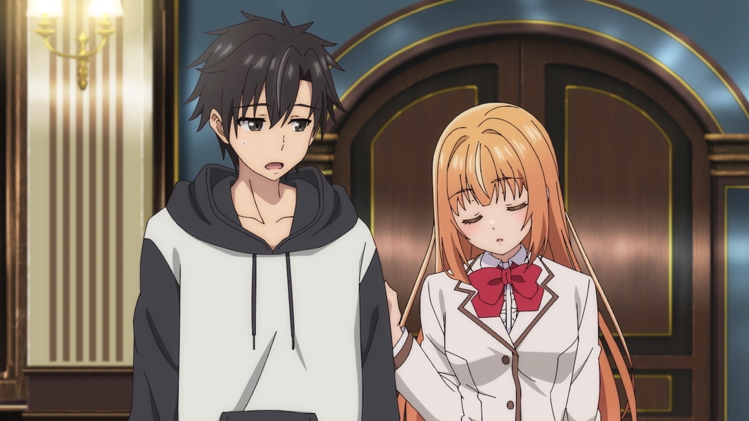 TVアニメ「才女のお世話 高嶺の花だらけな名門校で、学院一のお嬢様（生活能力皆無）を陰ながらお世話することになりました」ティザーPVカット (c)坂石遊作・ホビージャパン／『才女のお世話』製作委員会