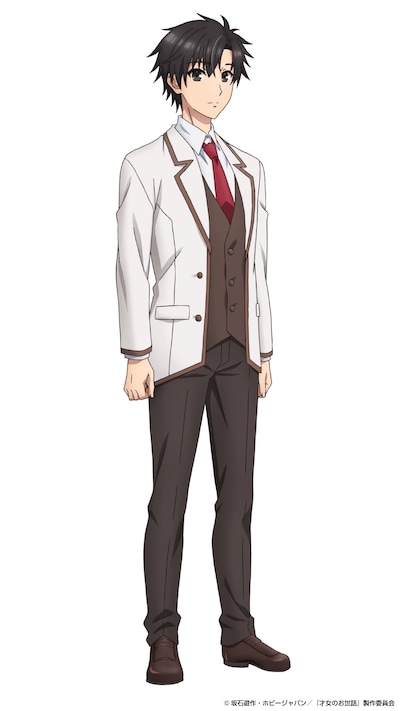 友成伊月（CV：上村祐翔）。学費を稼ぐためアルバイトに励む高校生。偶然巻き込まれた誘拐事件をきっかけに、雛子専属の“お世話係”となり、身分を偽って富豪の子女が通う貴皇学院に転入する