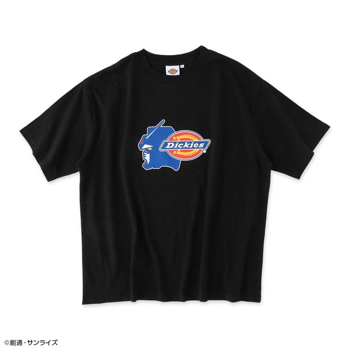 「STRICT-G Dickies『機動戦士ガンダム』Tシャツ ブラック」