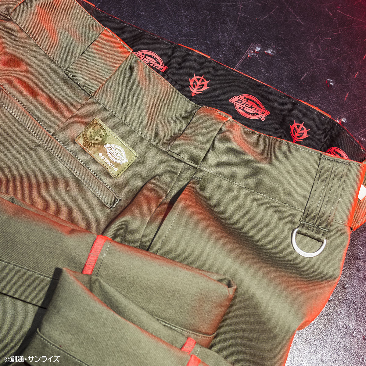 「STRICT-G Dickies『機動戦士ガンダム』WORK PANTS ジオン軍」