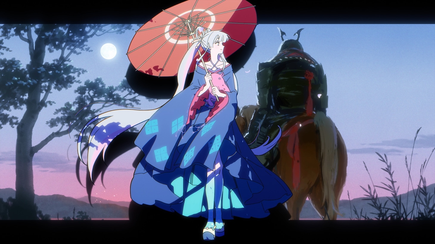 「ray 超かぐや姫！Version」ミュージックビデオの場面カット