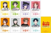 メニュー注文特典のミュージックプレイヤー風イラストカード