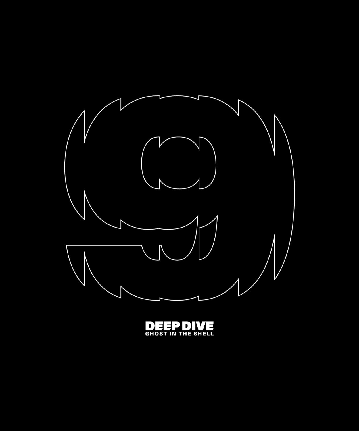 DEEP DIVE ⁄ 攻殻機動隊S.A.C. × GEEKS RULE SILKSCREEN T SHIRT
