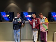 左から緑川光（ヒイロ・ユイ役）、石野竜三（張五飛役）、置鮎龍太郎（トレーズ・クシュリナーダ役）