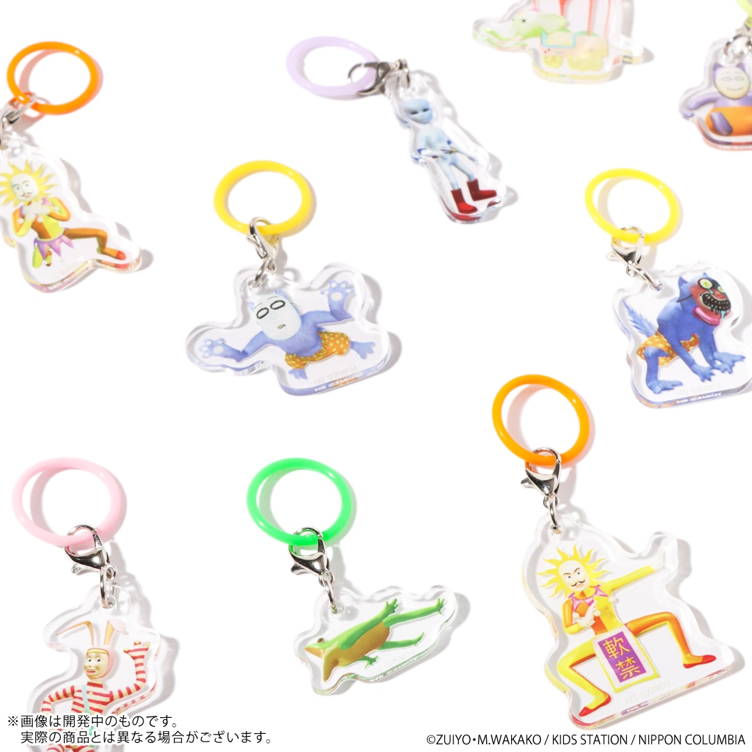 ブラインドアクリルマーカーチャーム