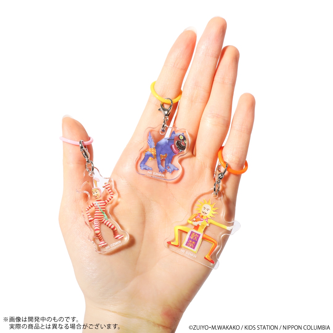 ブラインドアクリルマーカーチャーム