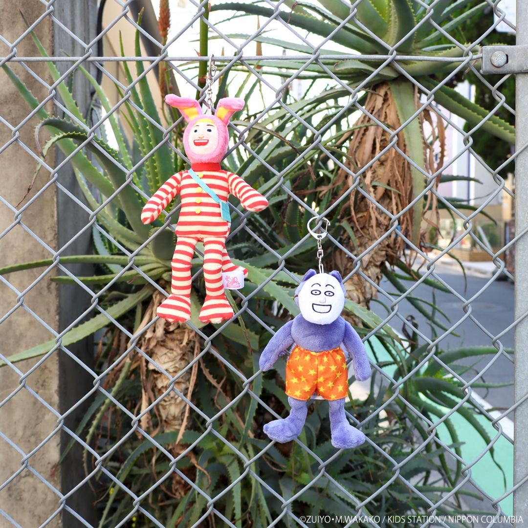 ポピーとケダモノのぬいぐるみマスコット