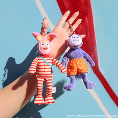 ポピーとケダモノのぬいぐるみマスコット