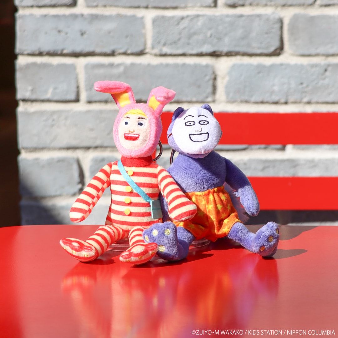 ポピーザぱフォーマー」ポピーとケダモノのぬいぐるみマスコットなど新
