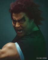 両國宏扮する範馬勇次郎