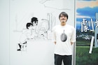 「ルックバック展」押山監督のライブドローイングに密着、マンガ制作についても語る