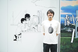 「ルックバック展」押山監督のライブドローイングに密着、マンガ制作についても語る