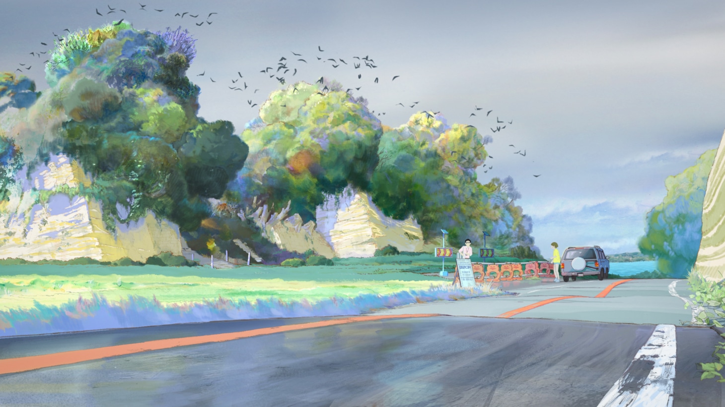 映画「花緑青が明ける日に」の新規場面カット