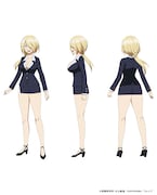 カンザキ（CV：優木かな）憂国商事のセールスレディ。住民でもないのに人妻危険度ランクAと恐れられている。