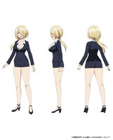 カンザキ（CV：優木かな）憂国商事のセールスレディ。住民でもないのに人妻危険度ランクAと恐れられている。