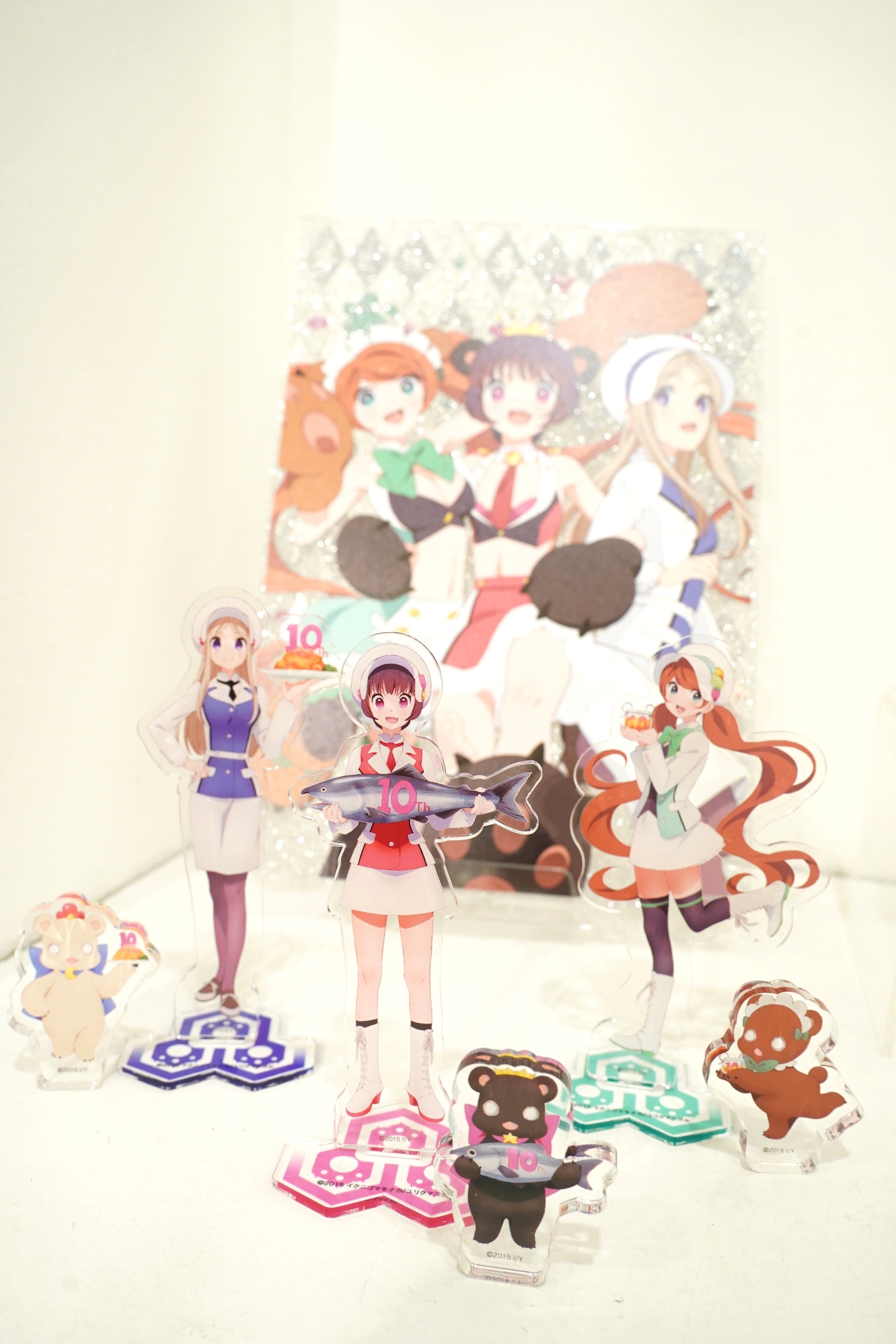 「ユリ熊嵐展-10th anniversary-」で販売されるグッズ